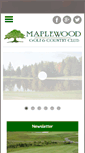 Mobile Screenshot of maplewoodgolf.ca